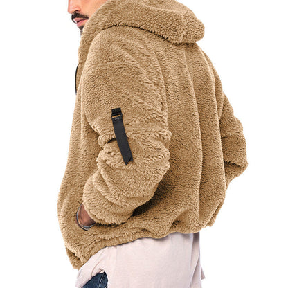 Warme Fleece-Winterstrickjacke für Männer - Wijnand