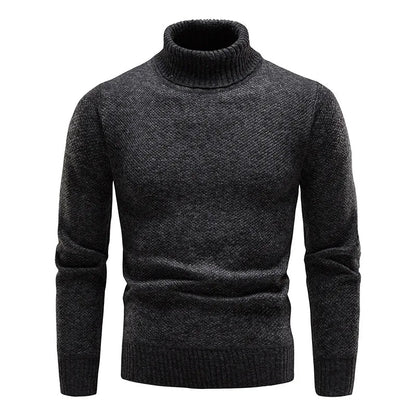 Warmer Rollkragenpullover aus Strick - Heidrun