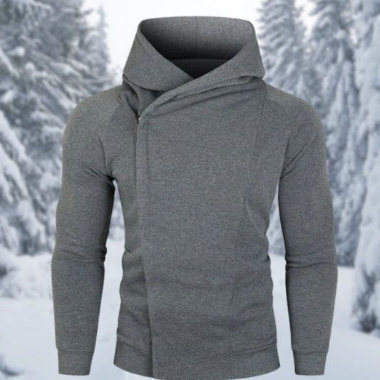 Warmer Herren-Fleece- Kapuzenpullover - Lodewijk