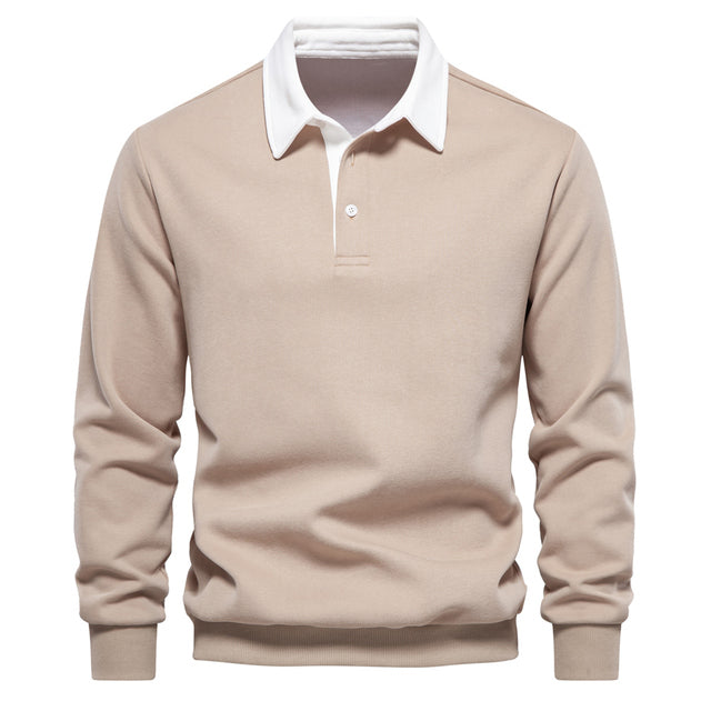 Luxuriöser Polo-Pullover für Männer - Friederike