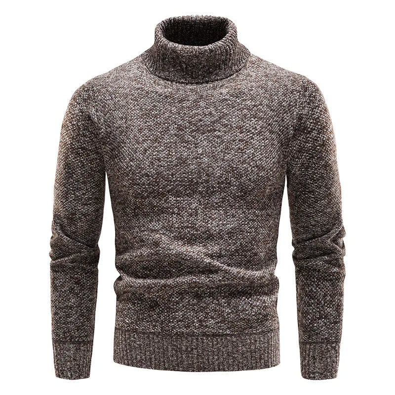 Warmer Rollkragenpullover aus Strick - Heidrun