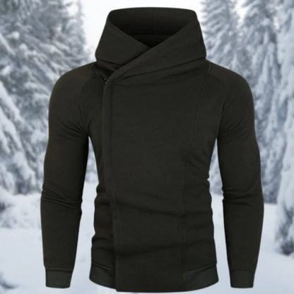 Warmer Herren-Fleece- Kapuzenpullover - Lodewijk