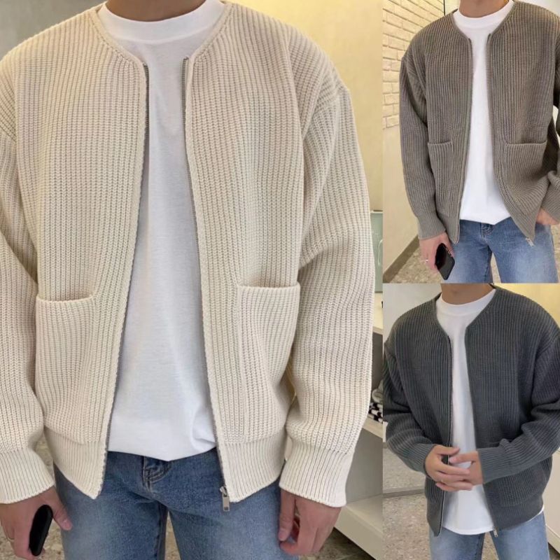 Trendy Casual Strickjacke für Männer - Bert