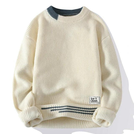 Gemütlicher Strickpullover für Männer - Bouvin