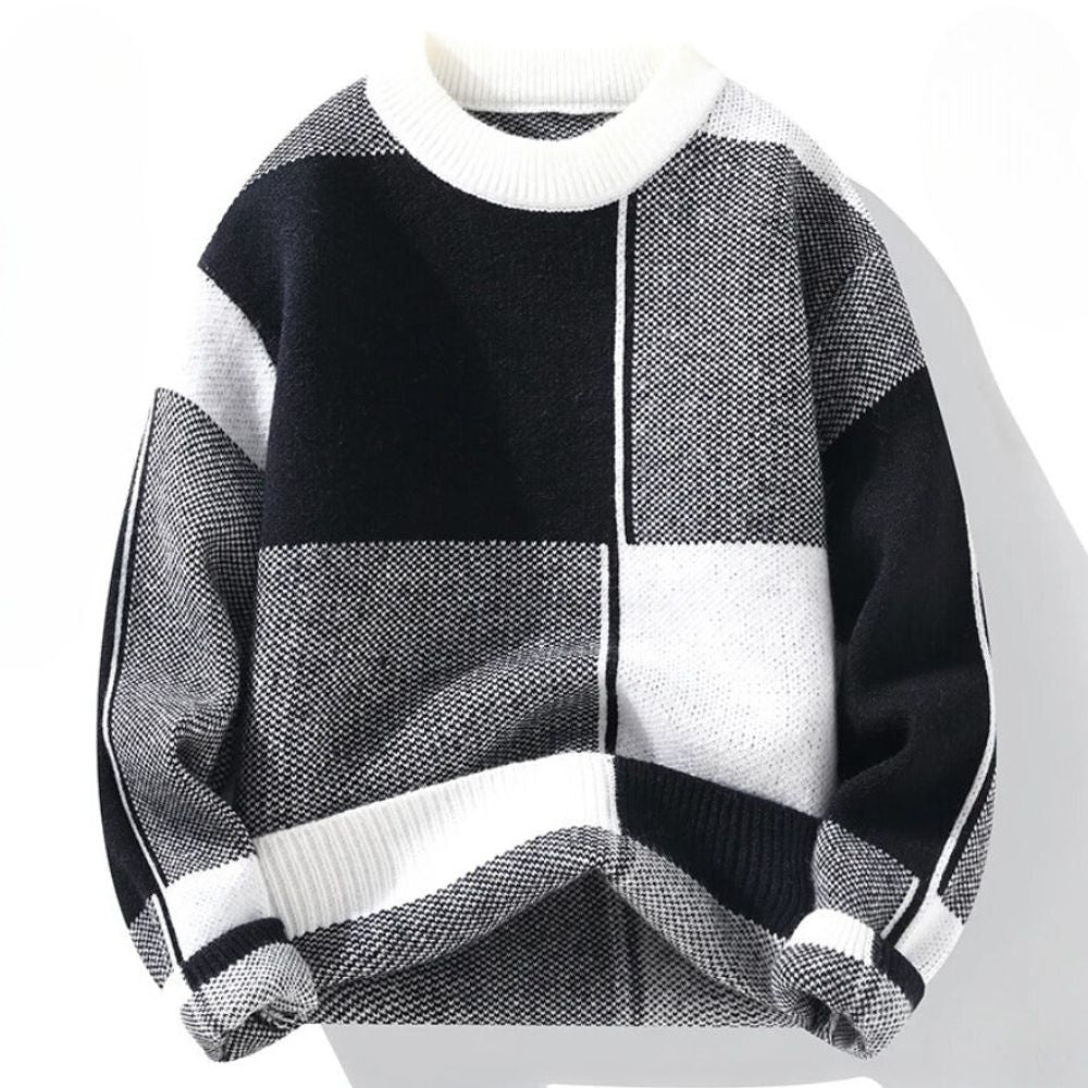 Colorblock-Pullover für Männer - Barend