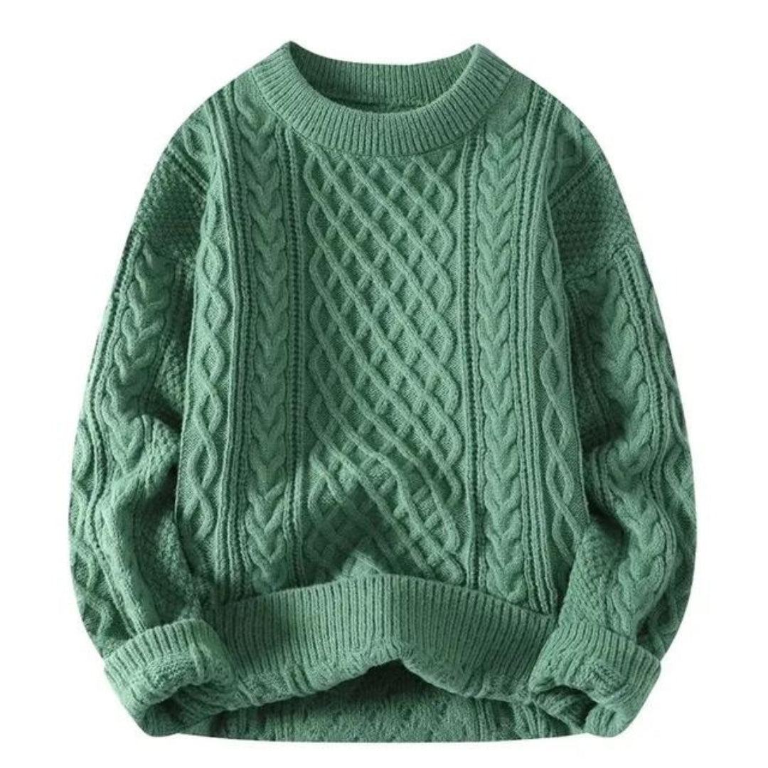 Modischer Patchwork-Pullover - Bjorn