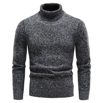 Warmer Rollkragenpullover aus Strick - Heidrun