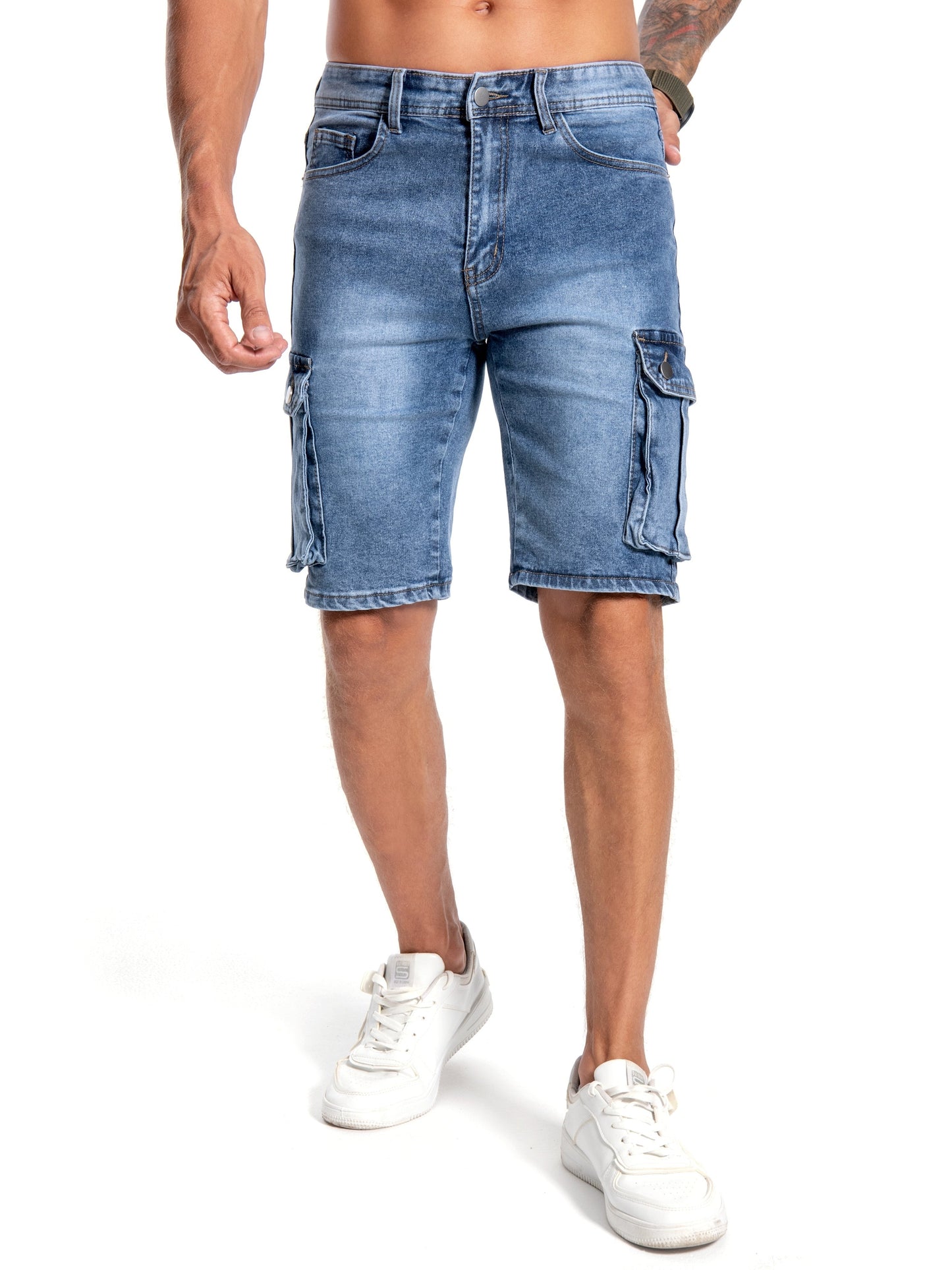 Lässige Denim-Shorts für Männer - Lucas