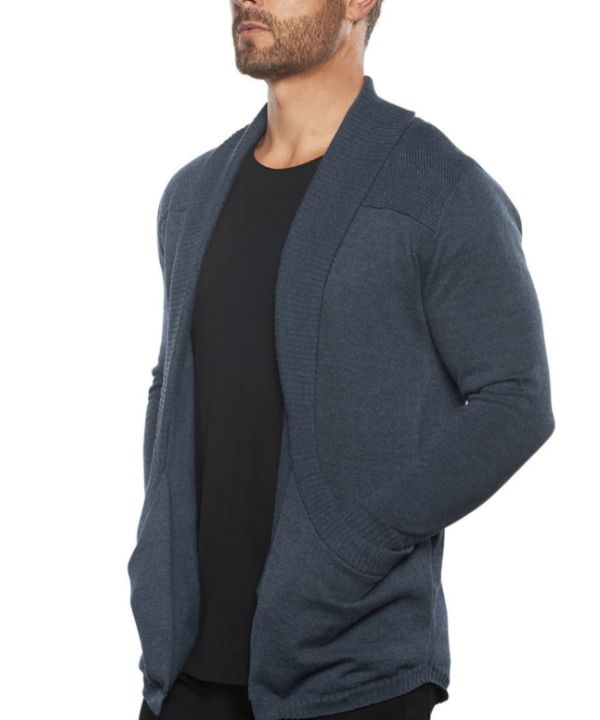 Herren Strickjacke Slim Fit - Pauwel