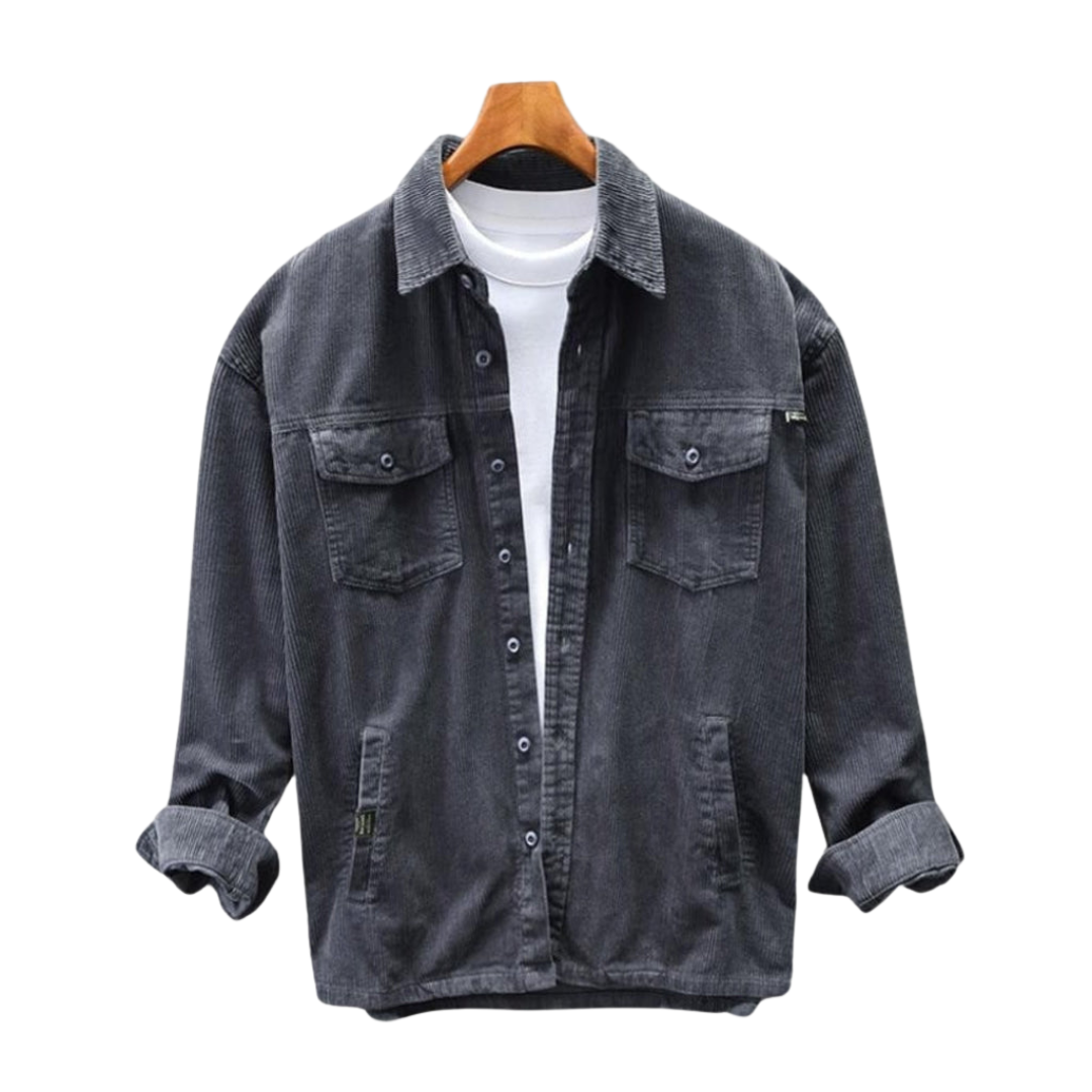 Herren Casual Vintage Cord Jacke - Gerton