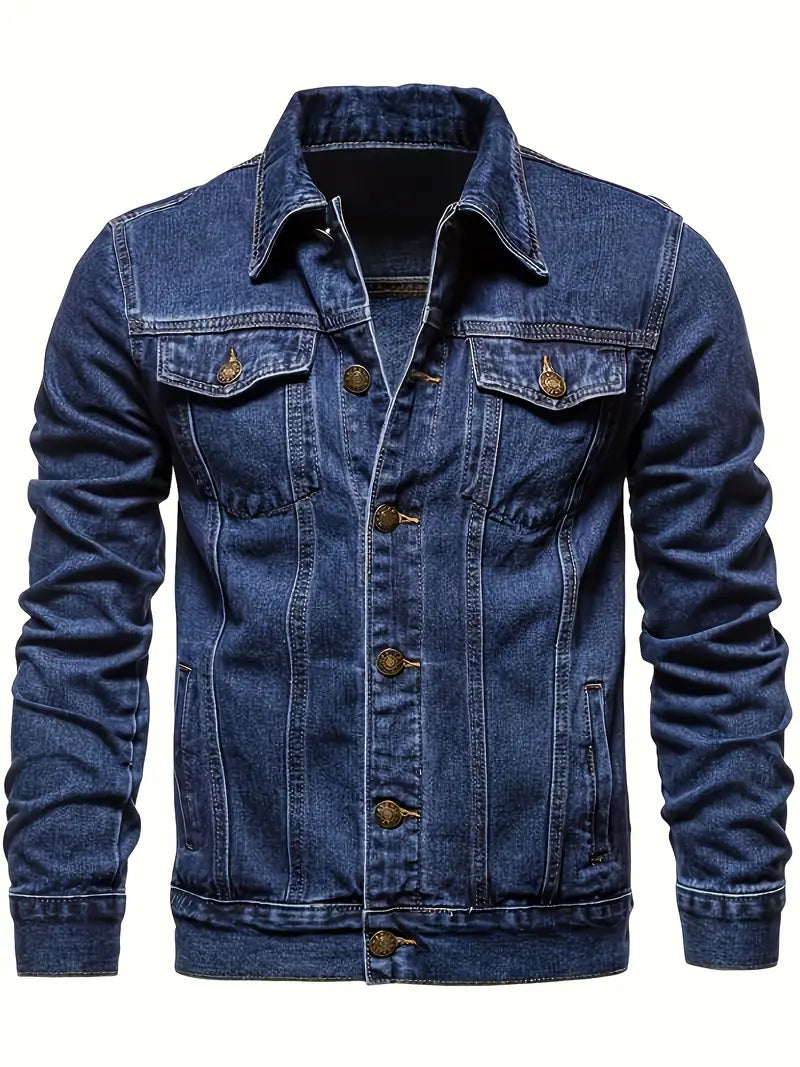 Herren-Retro-Jeansjacke - Lenhard