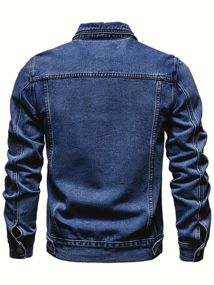 Herren-Retro-Jeansjacke - Lenhard