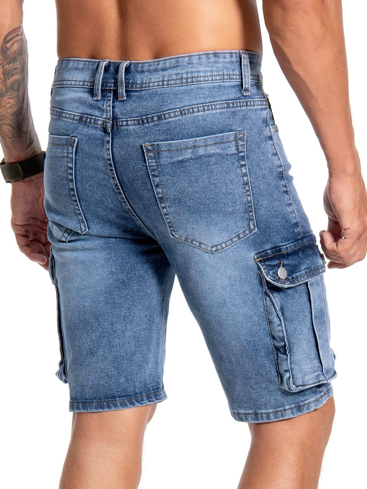 Lässige Denim-Shorts für Männer - Lucas