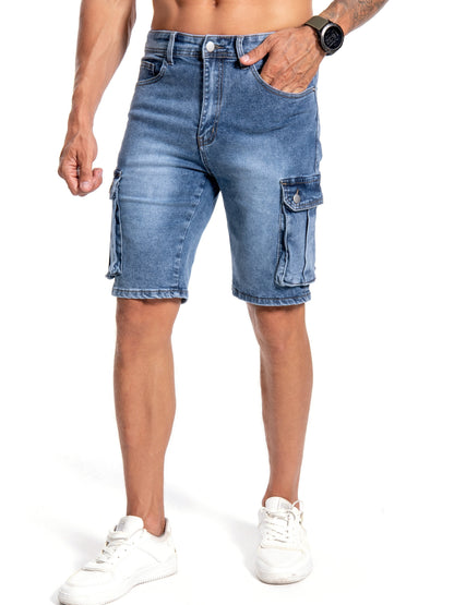 Lässige Denim-Shorts für Männer - Lucas