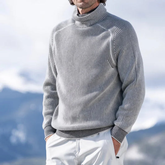 Eleganter Rollkragenpullover - Lufi