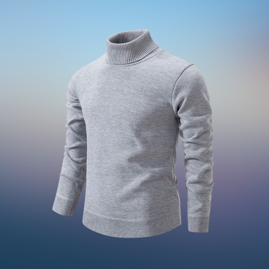 Modischer Herren-Rollkragenpullover - Renier