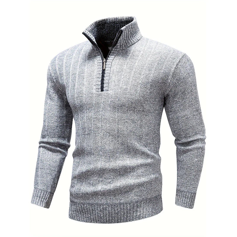 Lässiger Pullover mit Reißverschluss für Männer - Markie