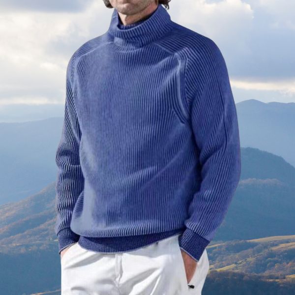 Eleganter Rollkragenpullover - Lufi