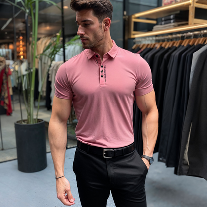 Muscle Fit Polo für Männer - Lenard