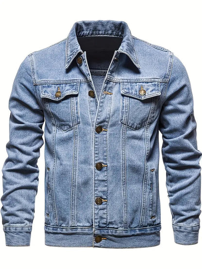 Herren-Retro-Jeansjacke - Lenhard