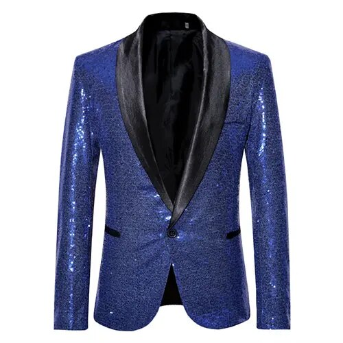 Modischer Pailletten-Blazer für Männer - Nathan