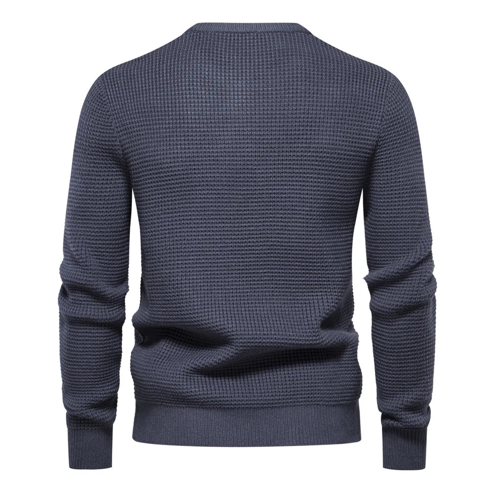 Eleganter Pullover für Männer für Herbst und Winter mit zeitlosem Design und hochwertigem Material