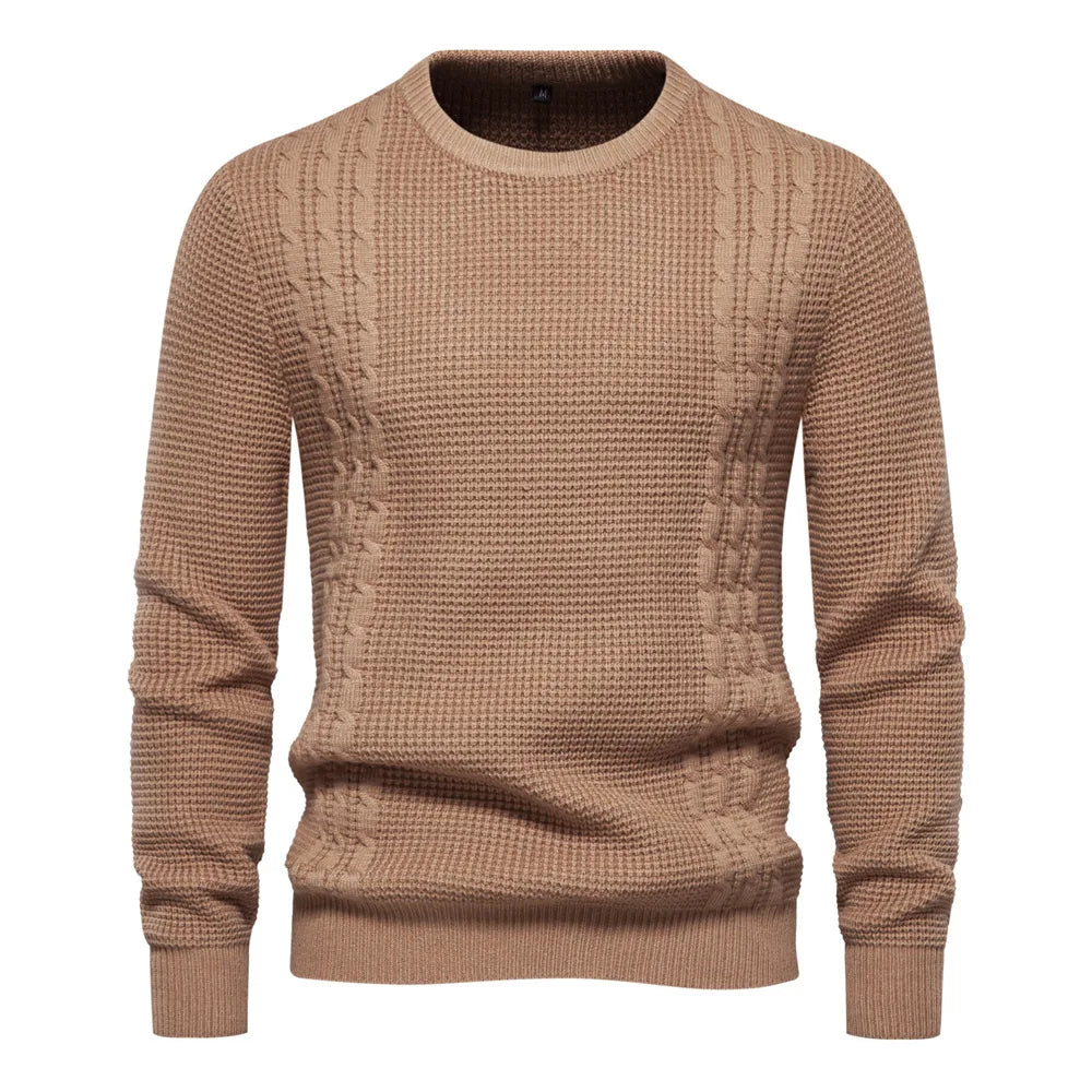 Eleganter Pullover für Männer für Herbst und Winter mit zeitlosem Design und hochwertigem Material