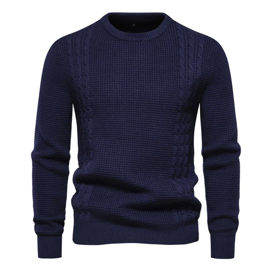 Eleganter Pullover für Männer für Herbst und Winter mit zeitlosem Design und hochwertigem Material