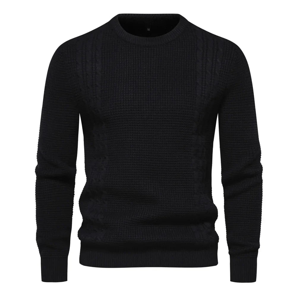 Eleganter Pullover für Männer für Herbst und Winter mit zeitlosem Design und hochwertigem Material