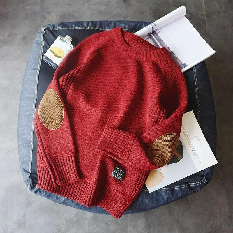 Herren Strickwaren Pullover, ideal für Herbst und Winter, bietet Wärme, Langlebigkeit und ein zeitloses Design