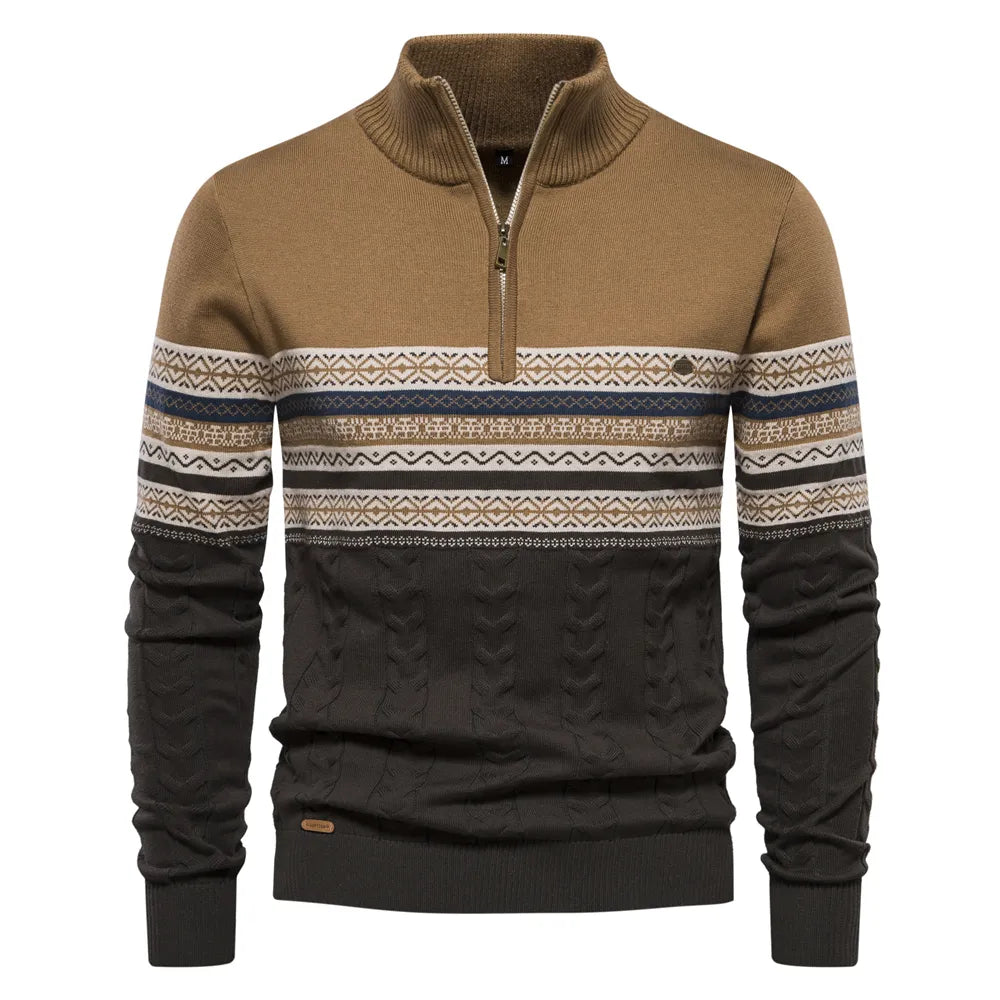 Hochwertiger Herrenpullover mit Stil, ideal für Herbst und Winter mit erstklassiger Qualität und modernem Design