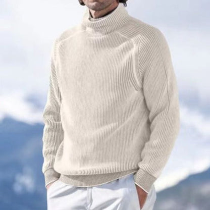 Kaschmir-Rollkragenpullover, luxuriöser Pullover ideal für stilvolle Wärme im Herbst und Winter