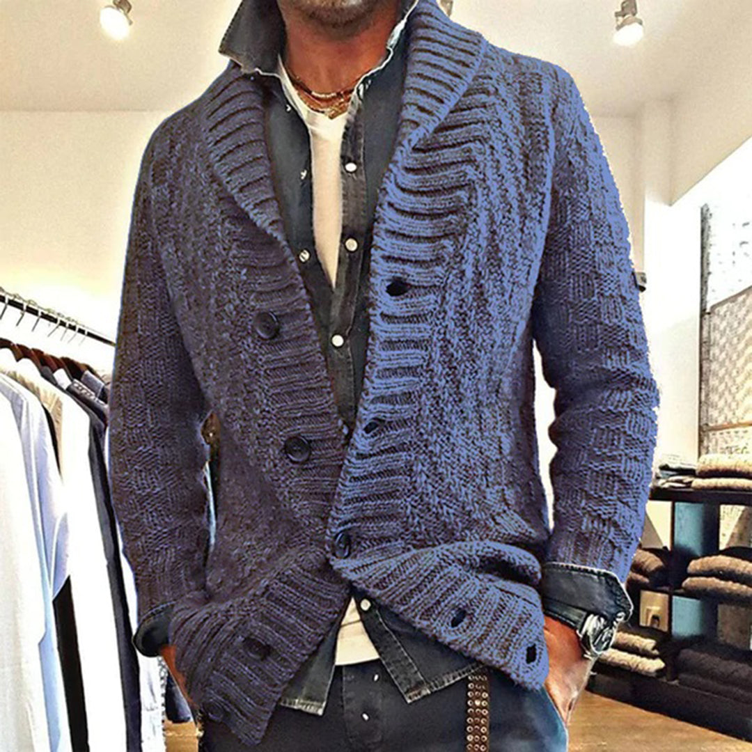 Lässige Strickjacke für Männer, ideal für Herbst und Winter, aus hochwertigen Materialien mit bequemer Passform und vielseitigem Design