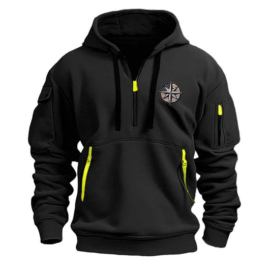 Lässiger Sport-Kapuzenpullover für Männer, bequemer Hoodie ideal für aktive Tage im Herbst und Winter