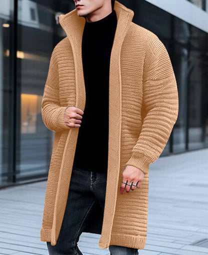 Elegante lange Strickjacke für Männer - Pepijn