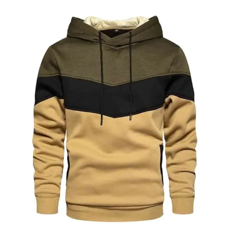 Stylischer Hoodie für Männer, perfekt für kühle Herbst- und Wintertage.