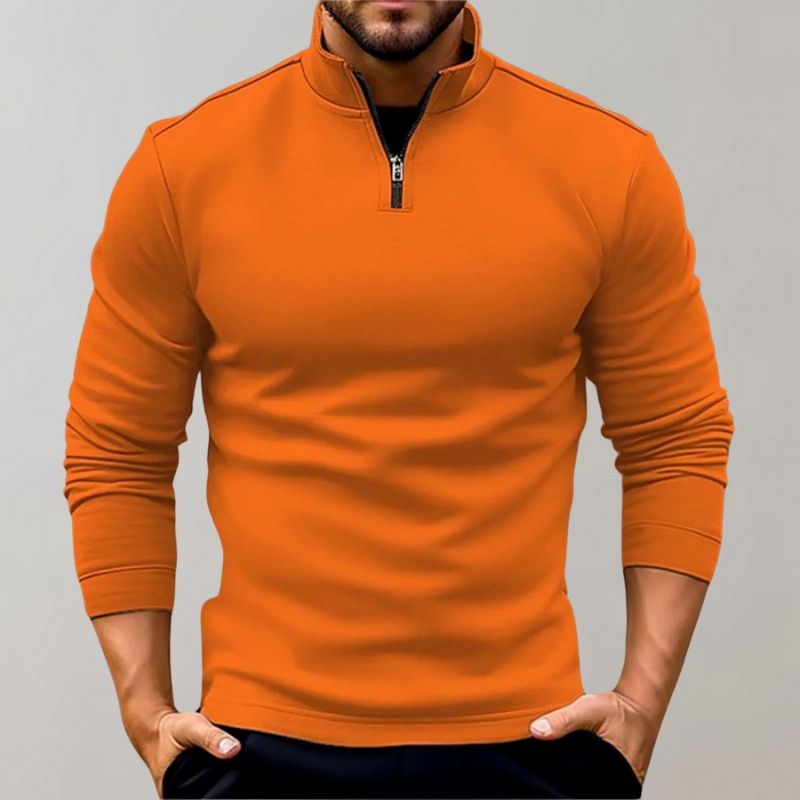 Warmer Pullover Luxe für Männer, ideal für Herbst- und Wintertage, luxuriös und komfortabel.