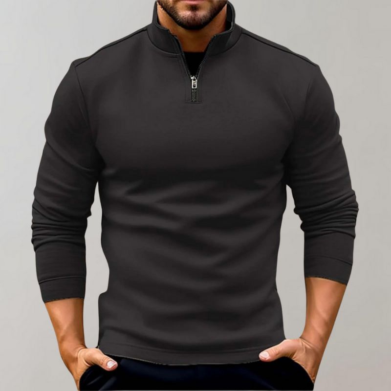 Warmer Pullover Luxe für Männer, ideal für Herbst- und Wintertage, luxuriös und komfortabel.