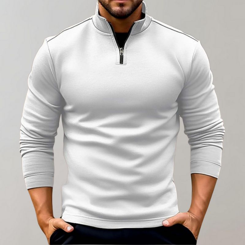 Warmer Pullover Luxe für Männer, ideal für Herbst- und Wintertage, luxuriös und komfortabel.