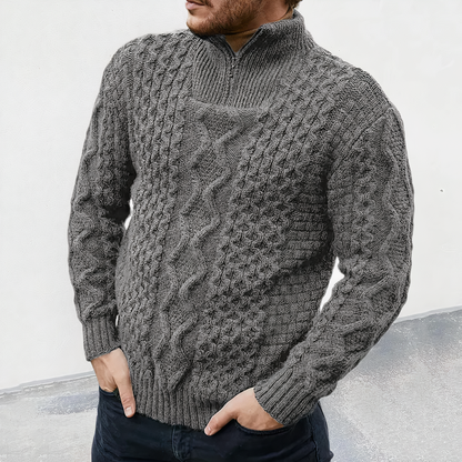 Winterpullover mit hohem Kragen - Fraser