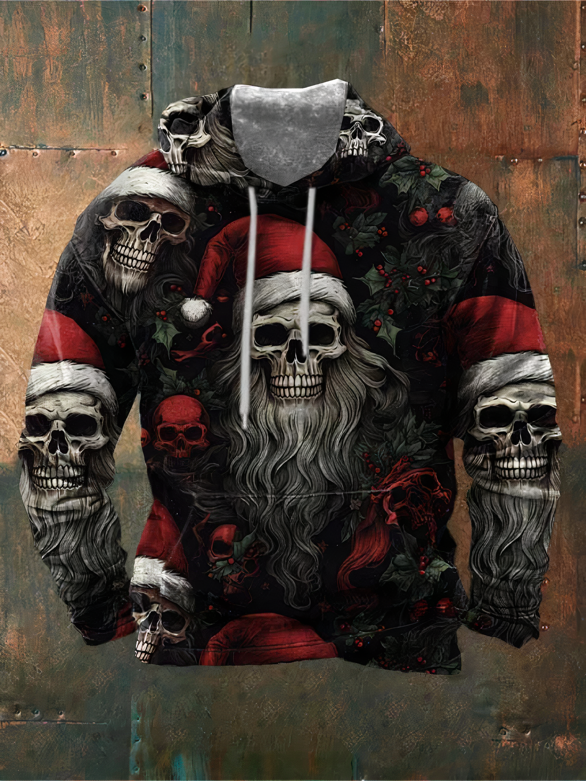 Weihnachts-Skelett-Hoodie - Judah