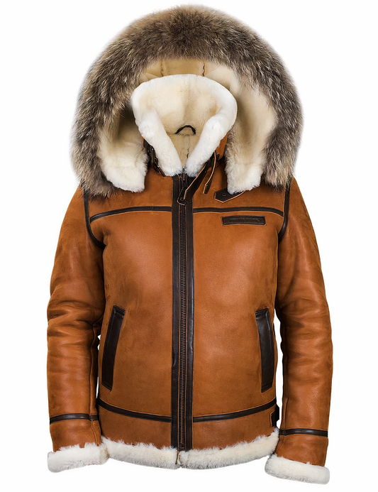 Leder-Winterjacke - Malcolm