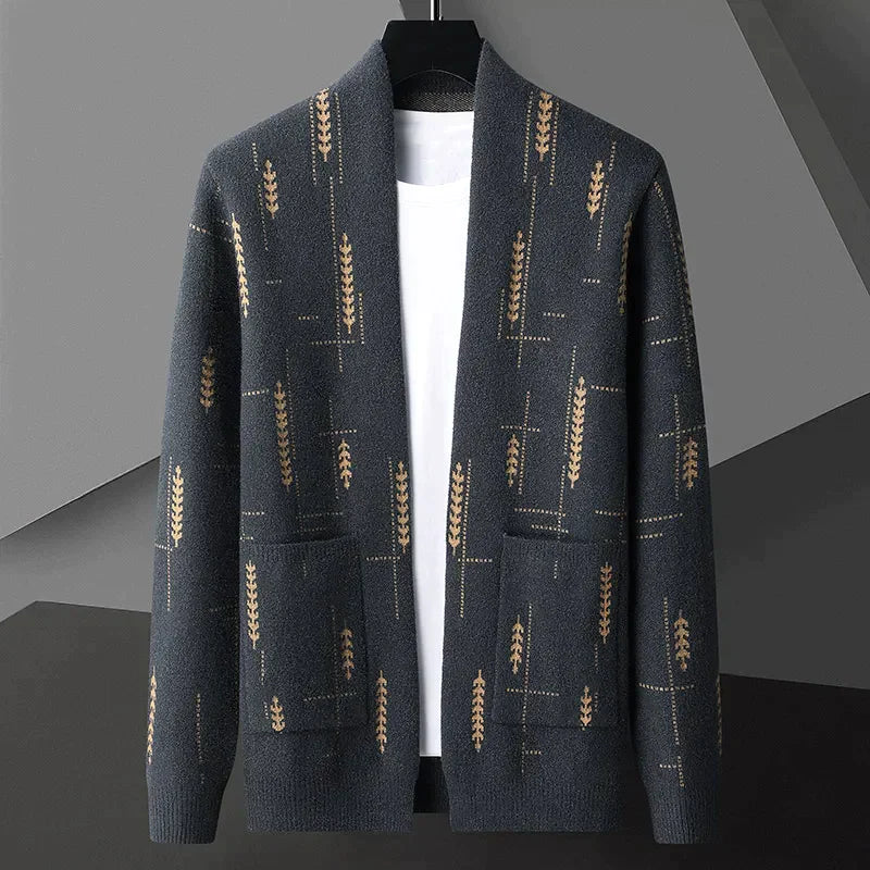 Legacy Jacquard-Strickjacke - Reid