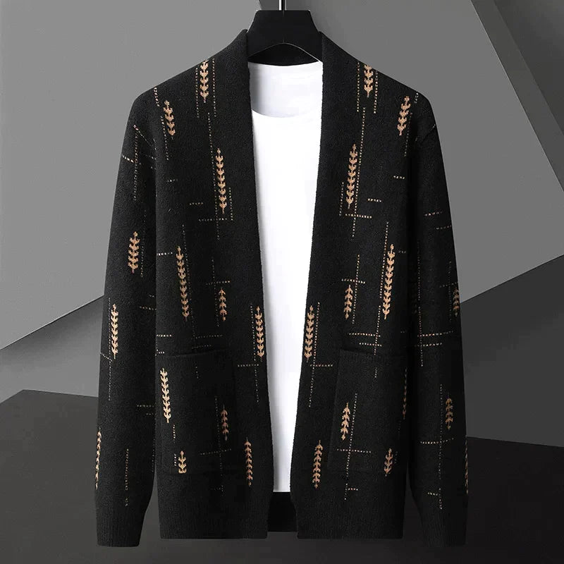 Legacy Jacquard-Strickjacke - Reid