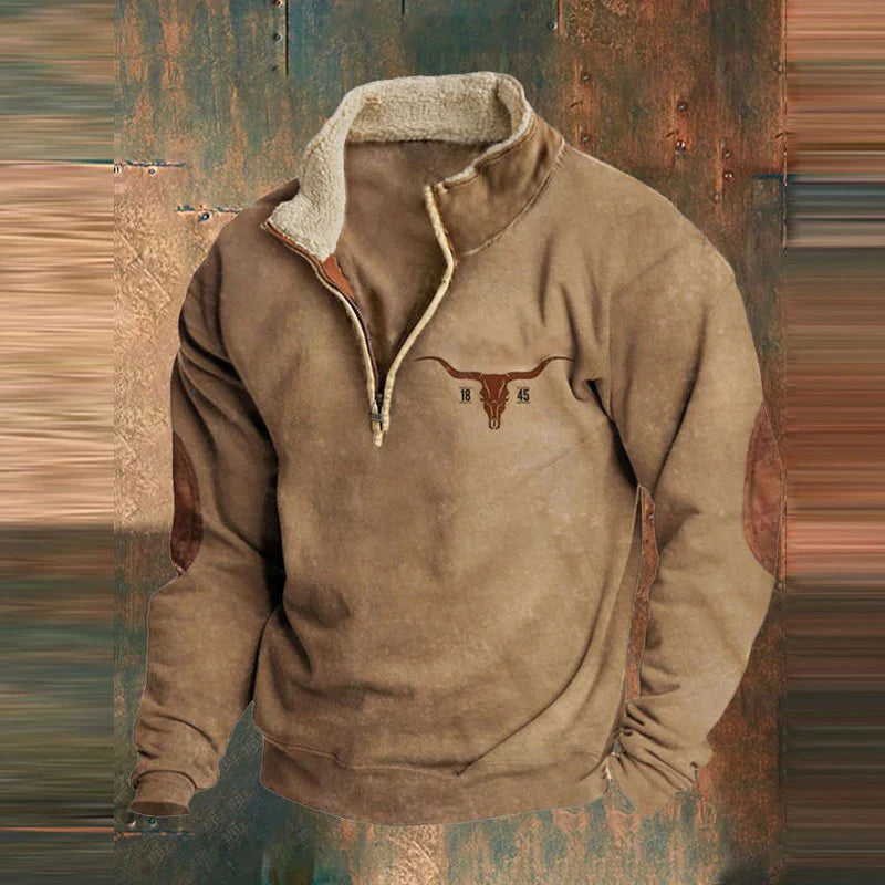 Vintage-Patchwork-Pullover - Zion